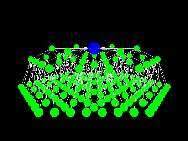 fractal network visualisation screenshot
